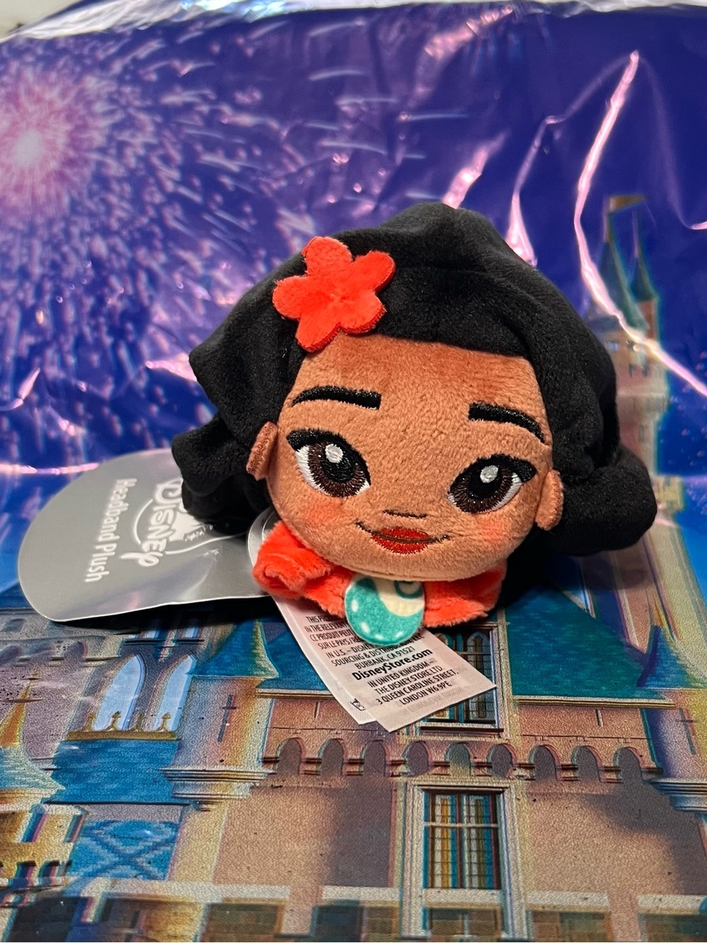 Disney Parks Princess Moana Create Your Own Headband Plush NEW